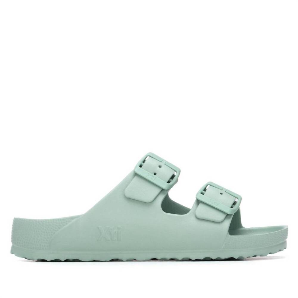 NEW XTI women's pu sandal in aqua